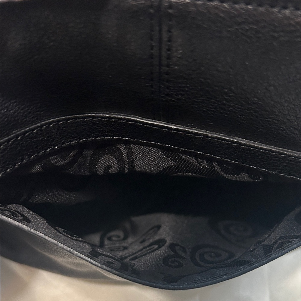 Brighton Black Leather Women's Bag - Picture 10 of 14
